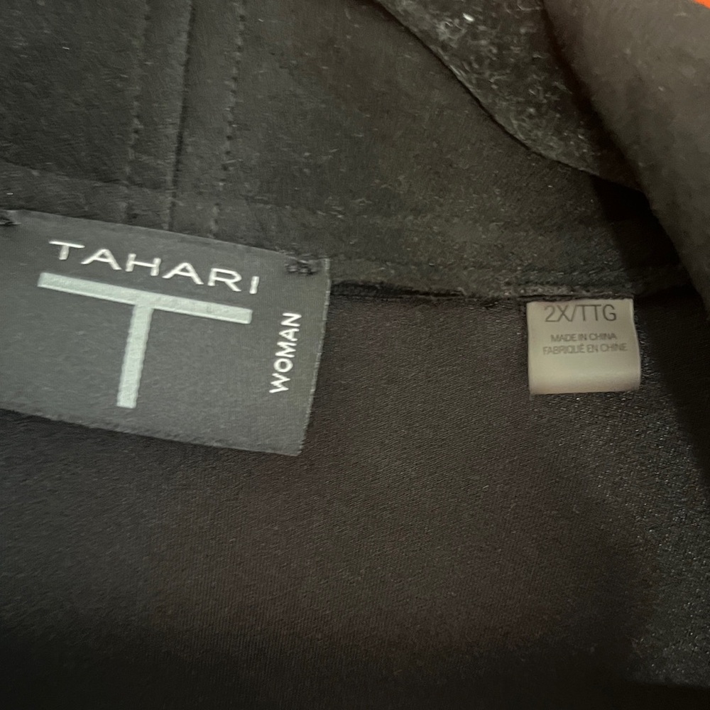 Tahari Woman Black Blazer - Picture 2 of 5